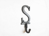 Handcrafted Model Ships K-9056-S-Cast-Iron Cast Iron Letter S Alphabet Wall Hook 6