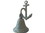 Handcrafted Model Ships K-9401-bronze Antique Bronze Cast Iron Wall Hanging Anchor Bell 8"