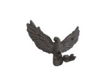 Handcrafted Model Ships K-9925-cast-iron Cast Iron Flying Eagle Decorative Metal Talons Wall Hooks 6