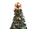 Handcrafted Model Ships Lifering-15inch-322-XMASS Orange Lifering with White Bands Christmas Tree Topper Decoration