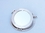 Handcrafted Model Ships MC-1963-12-BN-M Brushed Nickel Deluxe Class Decorative Ship Porthole Mirror 12"