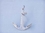 Handcrafted Model Ships MC-1973A-BN Brushed Nickel Anchor Paperweight 5"