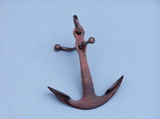 Handcrafted Model Ships MC-1985 Antique Copper Anchor Paperweight 5