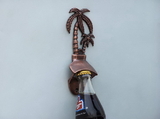 Handcrafted Model Ships MC-2128-AC Antique Copper Wall Mounted Palmtree Bottle Opener 6