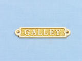 Handcrafted Model Ships MC-2202A-Brass Solid Brass Galley Sign 5