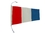 Handcrafted Model Ships Nautical-Flag-3 Number 3 - Nautical Cloth Signal Pennant Decoration 20"