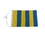 Handcrafted Model Ships Nautical-Flag-G Letter G Cloth Nautical Alphabet Flag Decoration 20"