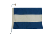 Handcrafted Model Ships Nautical-Flag-J Letter J Cloth Nautical Alphabet Flag - 20