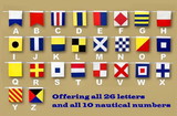Handcrafted Model Ships Nautical-Flag-R Letter R Cloth Nautical Alphabet Flag Decoration 20