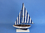Handcrafted Model Ships nautical sailer 17 Wooden Nautical Sailer Model Sailboat Decoration 17"