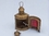 Handcrafted Model Ships NL-1119-10-AN Antique Brass Port And Starboard Oil Lantern 12"