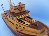 Handcrafted Model Ships Orca 20 Wooden Jaws - Orca Model Boat 20