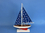 Handcrafted Model Ships patriotic sailer 17 Wooden Patriotic Sailer Model Sailboat Decoration 17"