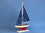 Handcrafted Model Ships patriotic sailer 17 Wooden Patriotic Sailer Model Sailboat Decoration 17"