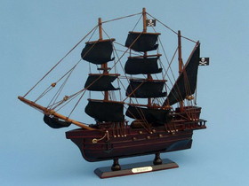 Handcrafted Model Ships Pearl 14 Wooden Edward England's Pearl Model Pirate Ship 14"