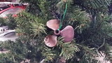 Handcrafted Model Ships PH-1229A-AC-X Antique Copper RMS Titanic Propeller Christmas Tree Ornament 4
