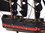 Handcrafted Model Ships PLIM12-QA-B Wooden Blackbeards Queen Annes Revenge Black Sails Limited Model Pirate Ship 12"