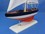 Handcrafted Model Ships PS-American-17 Wooden American Sailer Model Sailboat Decoration 17"