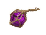 Handcrafted Model Ships Purple-Glass-2-Old-X Purple Japanese Glass Ball Fishing Float Decorative Christmas Ornament 2
