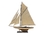 Handcrafted Model Ships R-Columbia-30 Wooden Rustic Columbia Model Sailboat Decoration Limited 30"