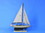 Handcrafted Model Ships R-Enterprise16 Wooden Rustic Enterprise Model Sailboat Decoration 16"