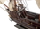Handcrafted Model Ships Revenge-White-Sails-20 Wooden John Gow's Revenge White Sails Pirate Ship Model 20"