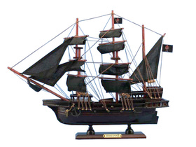 Handcrafted Model Ships ROSE PINK 20 Wooden Ed Low's Rose Pink Model Pirate Ship 20"