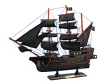 Handcrafted Model Ships RoyalFortune 15 Wooden Black Bart's Royal Fortune Model Pirate Ship 15