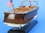 Handcrafted Model Ships Runabout 14 Wooden Chris Craft Runabout Model Speedboat 14"