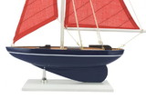 Handcrafted Model Ships sailboat17-104 Wooden American Paradise Model Sailboat 17