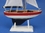 Handcrafted Model Ships Sailboat9-100 Wooden USA Sailer Model Sailboat Decoration 9"