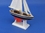 Handcrafted Model Ships Sailboat9-101 Wooden American Sailer Model Sailboat Decoration 9"