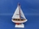 Handcrafted Model Ships Sailboat9-104 Wooden Red Pacific Sailer Model Sailboat Decoration 9"