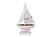 Handcrafted Model Ships Sailboat9-106 Wooden Pink Pacific Sailer Model Sailboat Decoration 9