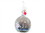 Handcrafted Model Ships SMBottle4-x Santa Maria Model Ship in a Glass Bottle Christmas Ornament 4"