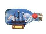 Handcrafted Model Ships SMBottle5 Santa Maria Ship in a Glass Bottle 5