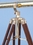 Handcrafted Model Ships ST-0117 Floor Standing Brass Galileo Telescope 62"
