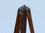 Handcrafted Model Ships ST-0124AC-L Floor Standing Antique Copper with Leather Griffith Astro Telescope 65"