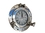 Handcrafted Model Ships WC-1444-10-CH Chrome Decorative Ship Porthole Clock 8"