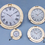 Handcrafted Model Ships WC-1444-14 Brass Deluxe Class Porthole Clock 15"