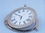 Handcrafted Model Ships WC-1447-20-BN Brushed Nickel Deluxe Class Porthole Clock 20"