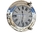 Handcrafted Model Ships WC-1447-20-CH Chrome Decorative Ship Porthole Clock 20"
