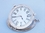 Handcrafted Model Ships WC-1448-17-BN Brushed Nickel Deluxe Class Porthole Clock 17"
