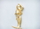 Handcrafted Model Ships WH-0120-BR Gold Finish Mermaid Hook 6"