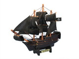 Handcrafted Model Ships william-7b-xmas Wooden Calico Jacks The William Model Pirate Ship Christmas Ornament 7