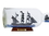 Handcrafted Model Ships William-Bottle-11 Calico Jack's The William Model Ship in a Glass Bottle 11"