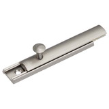 Harney Hardware Surface Bolt, Solid Brass