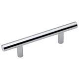 Harney Hardware 36283 Cabinet Bar Pull, 3 In. Center To Center, Chrome