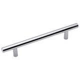 Harney Hardware 36289 Cabinet Bar Pull, 5 In. Center To Center, Chrome
