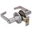 Harney Hardware 86601 Atlas Light Duty Commercial Door Lever Set Entry / Keyed Function, UL Fire Rated, ANSI 2, Satin Chrome, Price/each